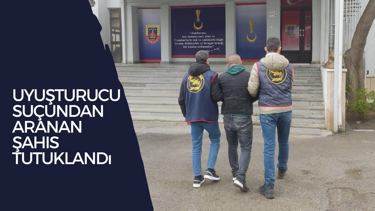 Uyuşturucu suçundan aranan şüpheli yakalandı