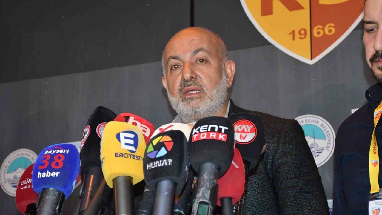 Başkan Çamlı: 'Kayserispor, bu şehri en üst düzeyde temsil etmeye devam edecektir'