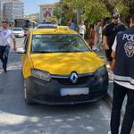 Yıprandığı için gözükmeyen yaya geçidinin çevresinde korkutan kaza