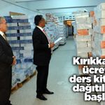 Kırıkkale’de ücretsiz ders kitapları dağıtılmaya başladı