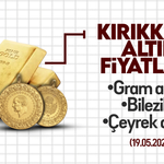 KIRIKKALE’DE BUGÜN ALTIN NE KADAR? 19 Mayıs 2026