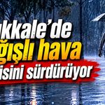 Kırıkkale’de yağışlı hava etkisini sürdürüyor