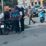 2 motosiklet çarpıştı: 1 yaralı