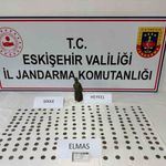 Jandarma tarihi eser değerinde 1 elmas, 1 heykel ve 194 bronz sikke ele geçirdi, şüpheli tutuklandı