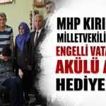 MHP Kırıkkale Milletvekili Öztürk, engelli vatandaşa akülü araç hediye etti