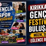 Kırıkkale'de gençler festivalde buluşacak: Müzik, spor ve eğlence bir arada