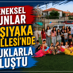 Geleneksel oyunlar Karşıyaka Mahallesi'nde çocuklarla buluştu