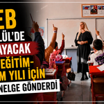 MEB 14 Eylül'de başlayacak yeni eğitim-öğretim yılı için 81 ile genelge gönderdi