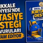 Kırıkkale Belediyesi’nde kırtasiye desteği başvuruları devam ediyor