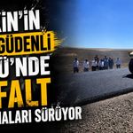 Keskin’in Kuzugüdenli Köyü’nde asfalt çalışmaları sürüyor