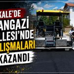 Kırıkkale'de Osmangazi Mahallesi'nde yol çalışmaları hız kazandı