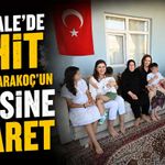 Kırıkkale’de Şehit Hüseyin Karakoç’un ailesine ziyaret