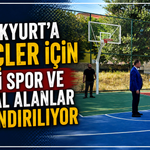 Sulakyurt’a Gençler İçin Yeni Spor ve Sosyal Alanlar Kazandırılıyor