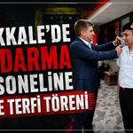 Kırıkkale’de jandarma personeline rütbe terfi töreni
