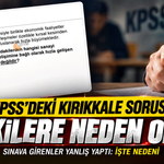 KPSS’de 'Kırıkkale' sorusuna tepki
