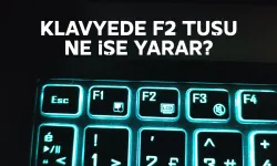 Klavyede F2 tuşu ne işe yarar?