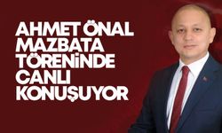 Mazbatasını Alan Önal Canlı Yayında