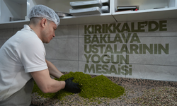 Kırıkkale’de baklava ustalarının yoğun mesaisi