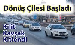 'Kilit Kavşak' Kırıkkale’de bayram dönüş trafiği başladı