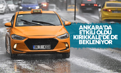 Ankara’da dolu etkili oldu! Kırıkkale için de uyarı yapılmıştı!