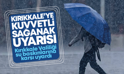 Kırıkkale için meteorolojik uyarı! Kuvvetli yağış geliyor!