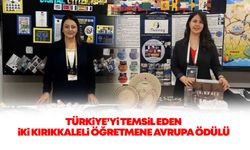Türkiye’yi temsil eden iki Kırıkkaleli öğretmene Avrupa ödülü