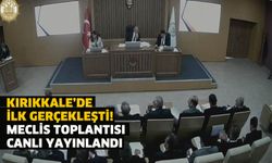 Kırıkkale’de ilk gerçekleşti! Meclis toplantısı canlı yayınlandı