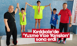 Kırıkkale’de ‘Yüzme Vize Yarışları’ sona erdi
