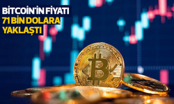 Bitcoin'in fiyatı 71 bin dolara yaklaştı