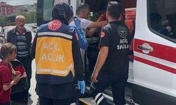 Ticari taksinin çarptığı çocuk, ambulanstan kaçtı