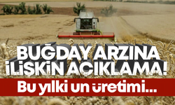 Buğday arzına ilişkin açıklama yapıldı