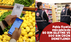 81 ilde fahiş fiyat denetimi! 80 bin işletme ve 500 bin ürünü denetledi