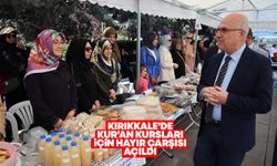 Kırıkkale’de Kur’an kursları için hayır çarşısı