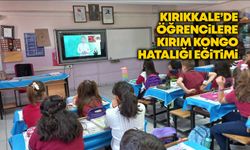 Kırıkkale’de öğrencilere Kırım Kongo Hatalığı eğitimi