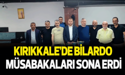 Kırıkkale’de bilardo müsabakaları sona erdi