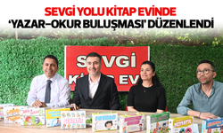 Sevgi Yolu Kitap Evinde ‘Yazar-Okur Buluşması’ düzenlendi