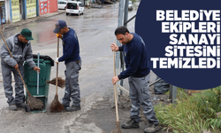 Kırıkkale Belediyesi, Sanayi Sitesi’ni temizledi