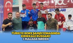 Türkiye Boks şampiyonasında Kırıkkale rüzgarı! 3 madalya