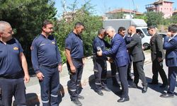 Kırıkkale Valisi Makas bayramda görevli personeli ziyaret etti