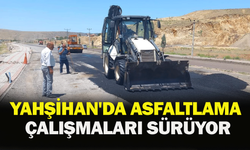 Yahşihan'da asfaltlama çalışmaları sürüyor