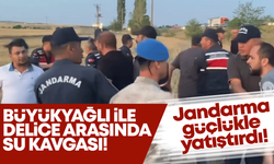 Büyükyağlı ile Delice arasında su kavgası!