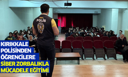 Kırıkkale polisinden öğrencilere siber zorbalıkla mücadele eğitimi