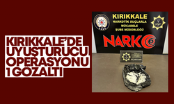 Kırıkkale'de uyuşturucu operasyonu! 1 gözaltı