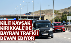 "Kilit kavşak" Kırıkkale'de bayram trafiği devam ediyor