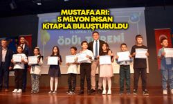 Mustafa Arı: 5 milyon insan kitapla buluşturuldu