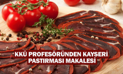 KKÜ Profesöründen Kayseri Pastırması makalesi