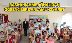 Başkan Ahmet Önal'dan öğrencilere anlamlı ziyaret