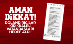 Şimdi de Kırıkkaleli vatandaşları hedef aldırlar! Hesaplarını ele geçiriyorlar!