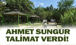 Ahmet Sungur talimat verdi! Yahşihan’da ki parklar yenileniyor