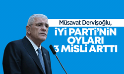 Dervişoğlu: İYİ Parti’nin oyları 3 misli artmış durumda